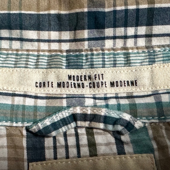 Upcycled Levi's Mickey Mouse Plaid Shirt - Picture 10 of 11